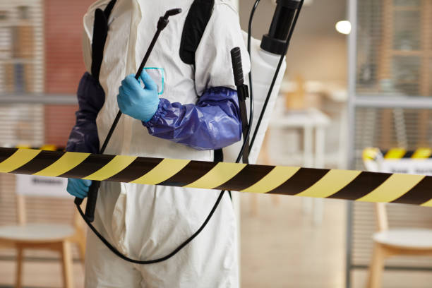 Professional Biohazard Cleanup technician working in Morgan Hill, CA
